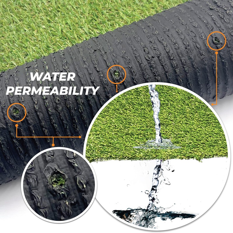 WALPLUS 200 cm x 33 cm Artificial Grass Table Runner