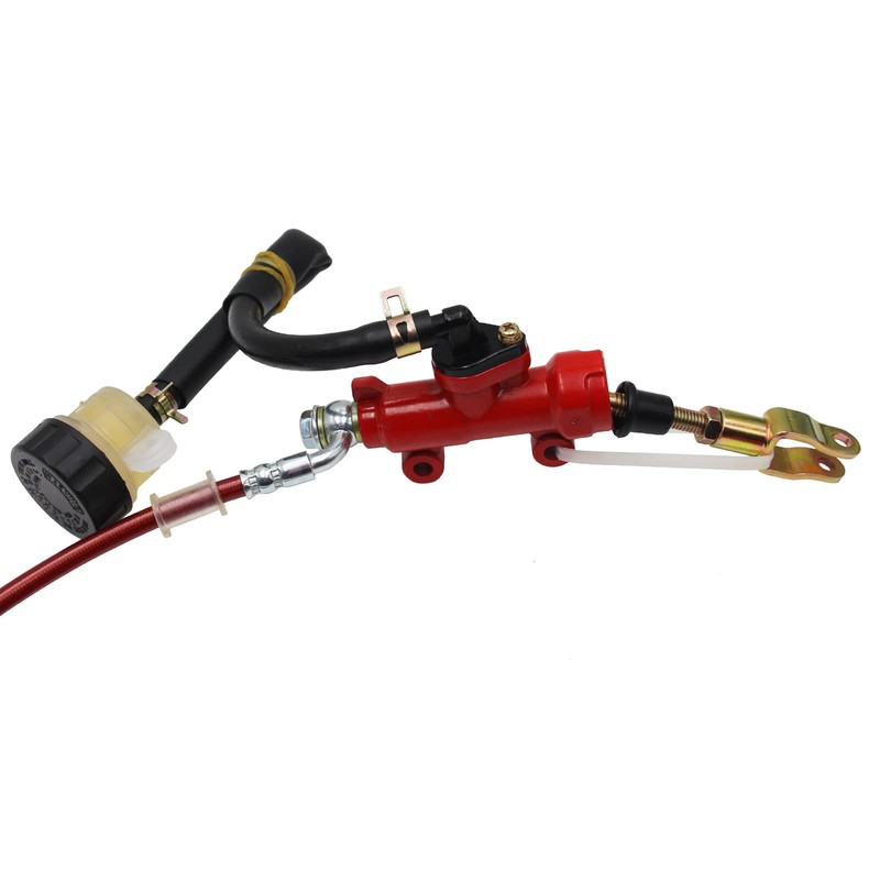 Hydraulic Rear Disc Brake Caliper System Pads Disk Rotor For
