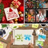 Pack of 8 Christmas Stencils, Painting Stencils, Christmas Painting Templates,