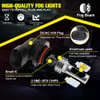 HONLEEX DC/AC 9-36V H10 9145 9005 HB3 LED Fog Light