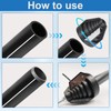 Pipe deburring tool, pipe deburring hand deburrer, tool for chamfering