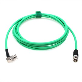HangTon 12G 4K Raw SDI Coaxial Video Cable BNC to BNC Canare LV-61S 75 Ohm for Sony Alexa DSMC2 Camera Blackmagic SmallHD Atomos Monitor Flexible Shielded 3 m