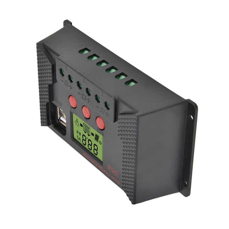 PWM Solar Charge Controller 12V 24V 60A Battery Charging Regulator