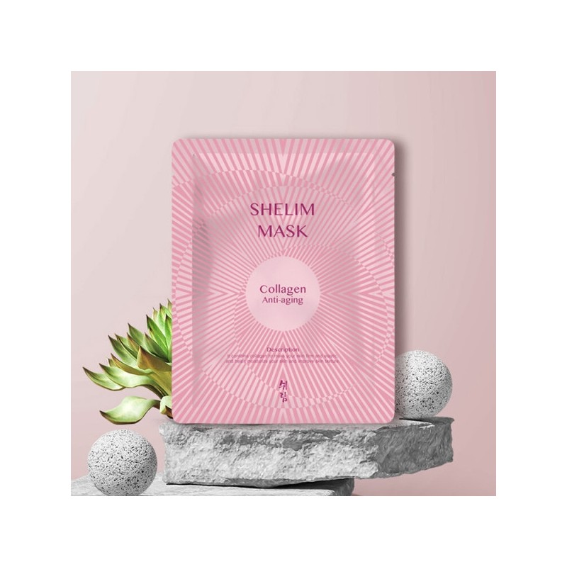 (30 sheets) Shirim Collagen Anti-Aging Mask Pack / Wrinkle Improvement