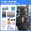 Upgraded Car Seat Back Organizer With Extra Large Tissue Holder