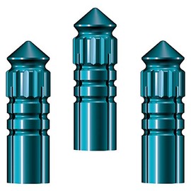 Mission F-Protect Protective Cover for Darts / Flights, Aqua Blue, 10 Sets (30)