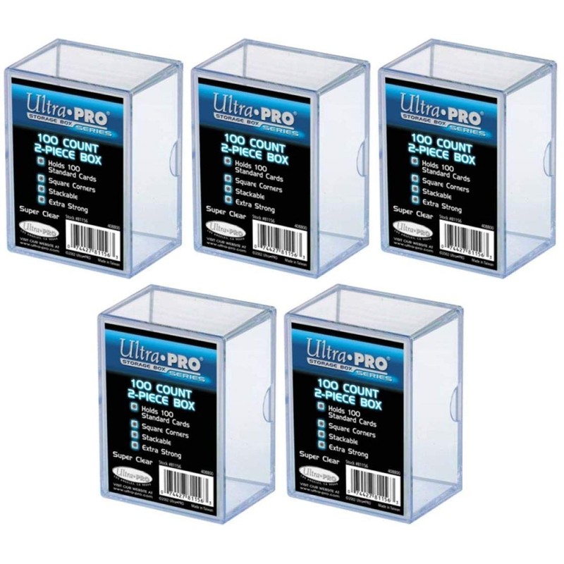 Ultra Pro Pack of 5 - 100 Count 2 Piece