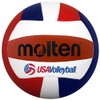 Molten Mini Volleyball (Red/White/Blue, 5-Inch Diameter)