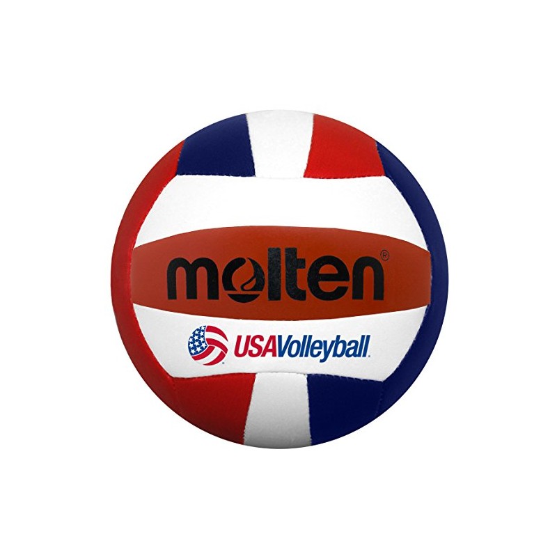 Molten Mini Volleyball (Red/White/Blue, 5-Inch Diameter)