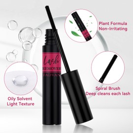 Lash Remover for Cluster Lashes DIY Lash Extension Remover Self Application Lash Glue Remover Lash Bond and Seal Remover Soothing Non-irritating Lash Remover for Cluster Lashes XJG2