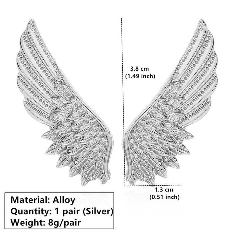 2Pcs Feather Brooch for Women Men Gold Suit Pins Metal