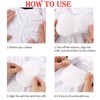 Taicols Underarm Sweat Pads, 100 Pcs Non-woven Disposable Armpit Sweat