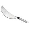 HomeDecTime Kitchen Stainless Steel Half-Moon Pan Strainer Pot Drainer Pasta