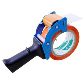 Dispensador de Cinta de Sellado portátil de Alta Resistencia, dispensador de Pistola, máquina de Embalaje, Cortador, Soporte empacador de Mano, Color Aleatorio(Blue)
