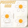Zeyune 6 Pcs Boho Daisy Flower Wall Art Decor Boho