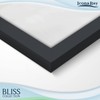 Icona Bay 8.5x11 Black Certificate Frame, Modern Style Wood Composite
