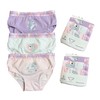 Lixxi Mädchen Unterhosen, 6 Stück, Einhorn-Design, Baumwolle, Lila/Weiß/Rosa (DE/NL/SE/PL, Numerisch,