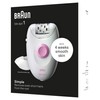 Braun Silk•épil 1 1-010 Wired Epilator for Hair Removal, Weeks