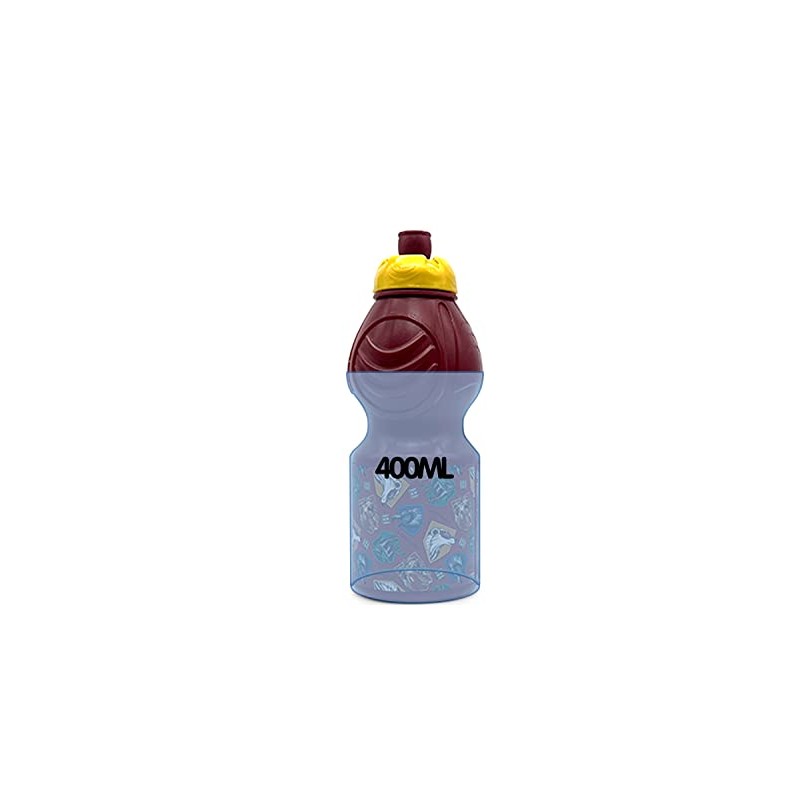 ICE TOYS Childrens School Bottle with Characters + Name Tag