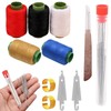 37PCS Sewing Tool Set, Needles Thread Hand Repair Tools, Multi-Purpose