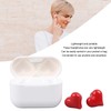 Bewinner Auriculares Inalámbricos en Forma de Corazón, Multifunción, Elegantes, Ligeros,