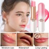 LIANGNISHI Color Changing Lipstick, Temperature Changing Lipstick, Jelly Lipstick, Moisturizing,