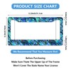 Faux Abalone License Plate Frame Abstract Blue License Plate Frames