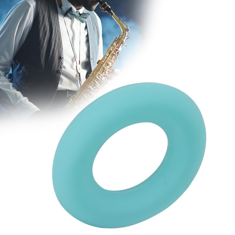 Saxophone Mute Alto Sax Tone Filter Silicone Bell Protective Ring