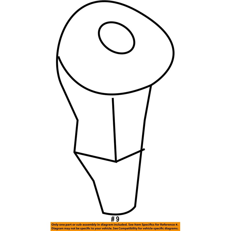 Honda Genuine 76810-TX4-A01 Nozzle Assembly
