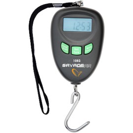 Savage Gear Digi Scales**M-up to 10kg**L-up to 30kg**Digital Scales Weighing Scales Fishing Luggage Weighing (Medium (Up to 10KG)