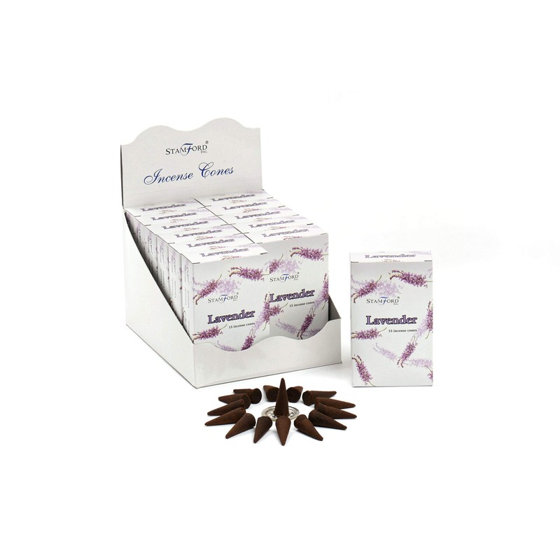 Stamford Lavender Incense Cones, Multi-Colour