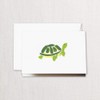 Crane & Co. Brushstroke Turtle Note- Pack of 10 Cards