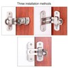Door Latch Right Angle 90 Degree Folding Latch Stainless Steel