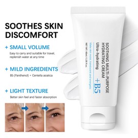 B5 Repairing Balm & Face Serum - B5 Skincare Set - Skin Barrier Repair Cream Set for Smoothing - Face Moisturizer For Women & Men - Repair Damage Skin (2pcs)