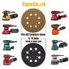 TigerShark 5 Inch 8 Hole Sanding Discs Grit 320 50pcs