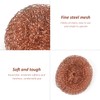 USHXVG 3 Pieces Copper Dishwashing Cloths, Copper Cleaning Pads, Eco-Friendly