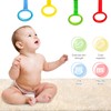4pcs Plastic Baby Crib Pull Rings Kids Walking Exercises Assistant