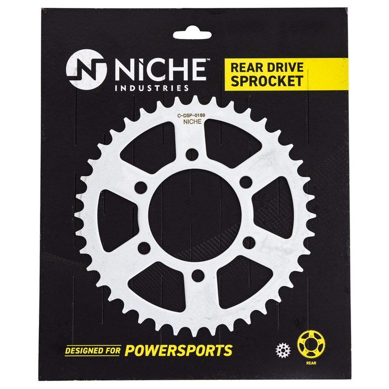 NICHE Drive Sprocket Chain Combo for Kawasaki Ninja ZX6R ZX600