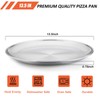13.5 Inch Pizza Pan, E-far Stainless Steel Pizza Pie Pan