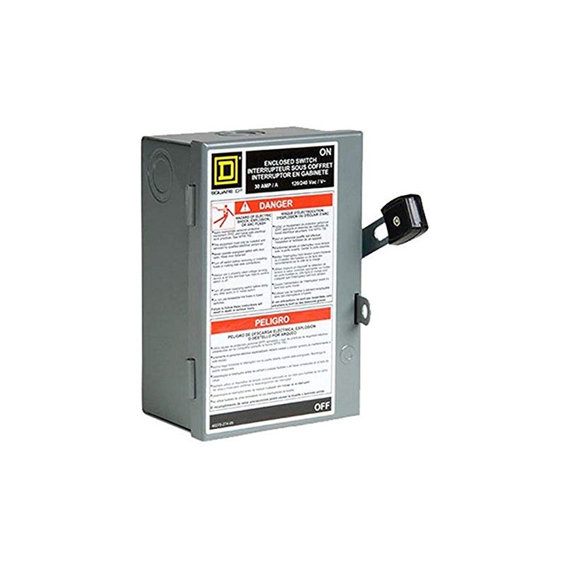 Square D - L211N 30 Amp 120/240-Volt Two-Pole Indoor Light
