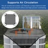 BOJACK 28x28 Central Air Conditioner Cover for Outside Units, Top