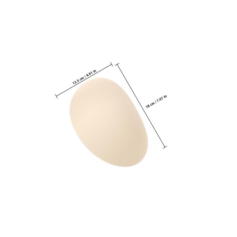 Almohadillas para Glúteos de Chinlon 1 Par, Beige, para Mujer