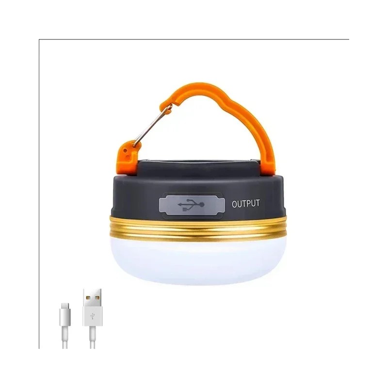 Rechargeable Camping Lantern for Outdoor Use – 4-Mode LED Tent