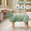 KOOGAL Medium to Large Size Dog Bathrobe, Quick Drying Super