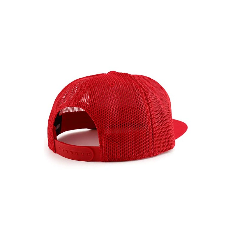 Armycrew Juneteenth Freedom Day Square Embroidered Patch Flatbill Mesh Snapback