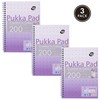 Pukka Pad, Irlen Jotta Pad A5 Notebook 3-Pack – Wire