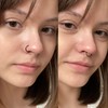 QWALIT Nose Rings Hoops Half Hoop Nose Ring C Shape