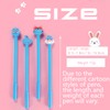 Muiyaneq 30Pcs Cute Cartoon Gel Black Ink Pens,Random Kawaii Writing