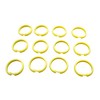 Dependable Industries 2-Pack 24-Piece Easy-Glide Round Locking Shower Curtain Rings:
