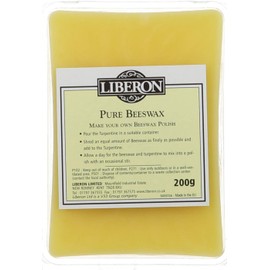 Liberon BPUR200G 200g Purified Beeswax Block